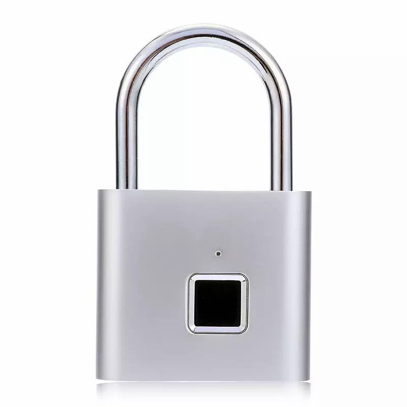 Mini Smart Fingerprint Padlock Waterproof Security Antitheft Keyless USB Rechargeable Suitcase Luggage Backbag Door Lock