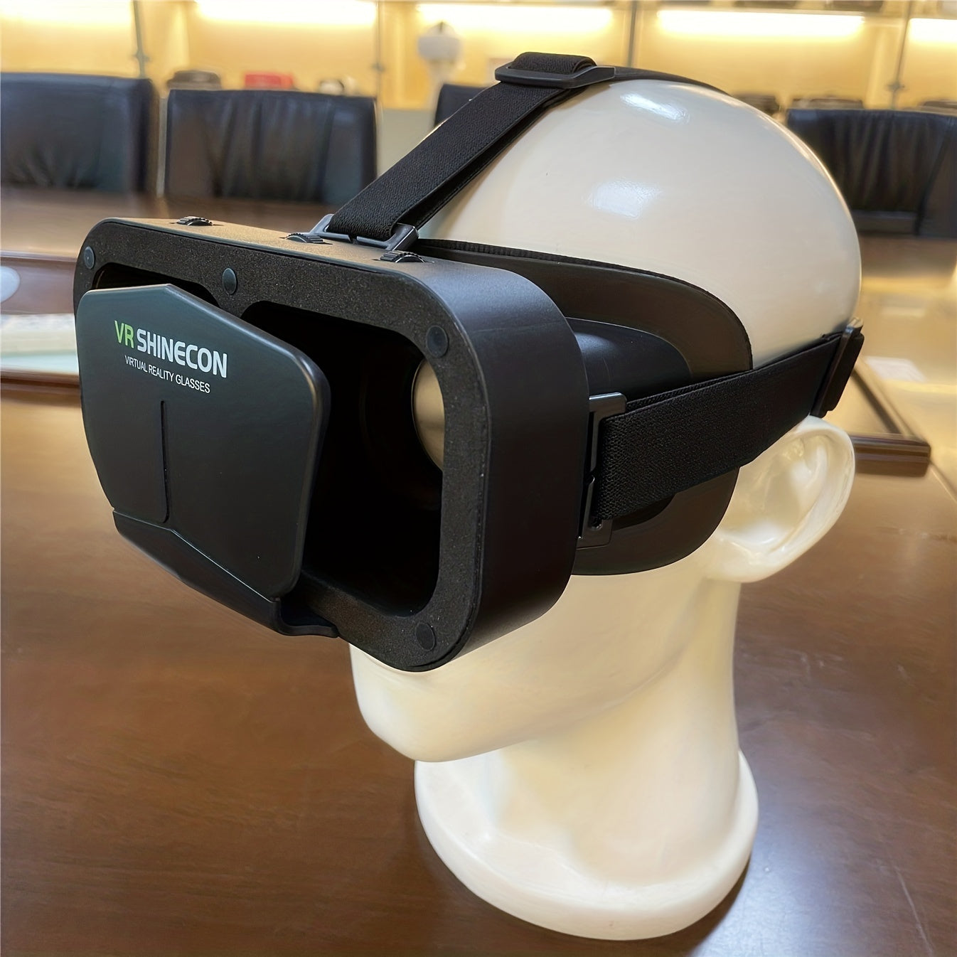 1pc Virtual Reality VR Glasses, Binoculars, Adjustable 3D Mobile VR - Comfortable Nose Rest and Strap, Mobile Lens with Controller, Perfect for Movies and TV