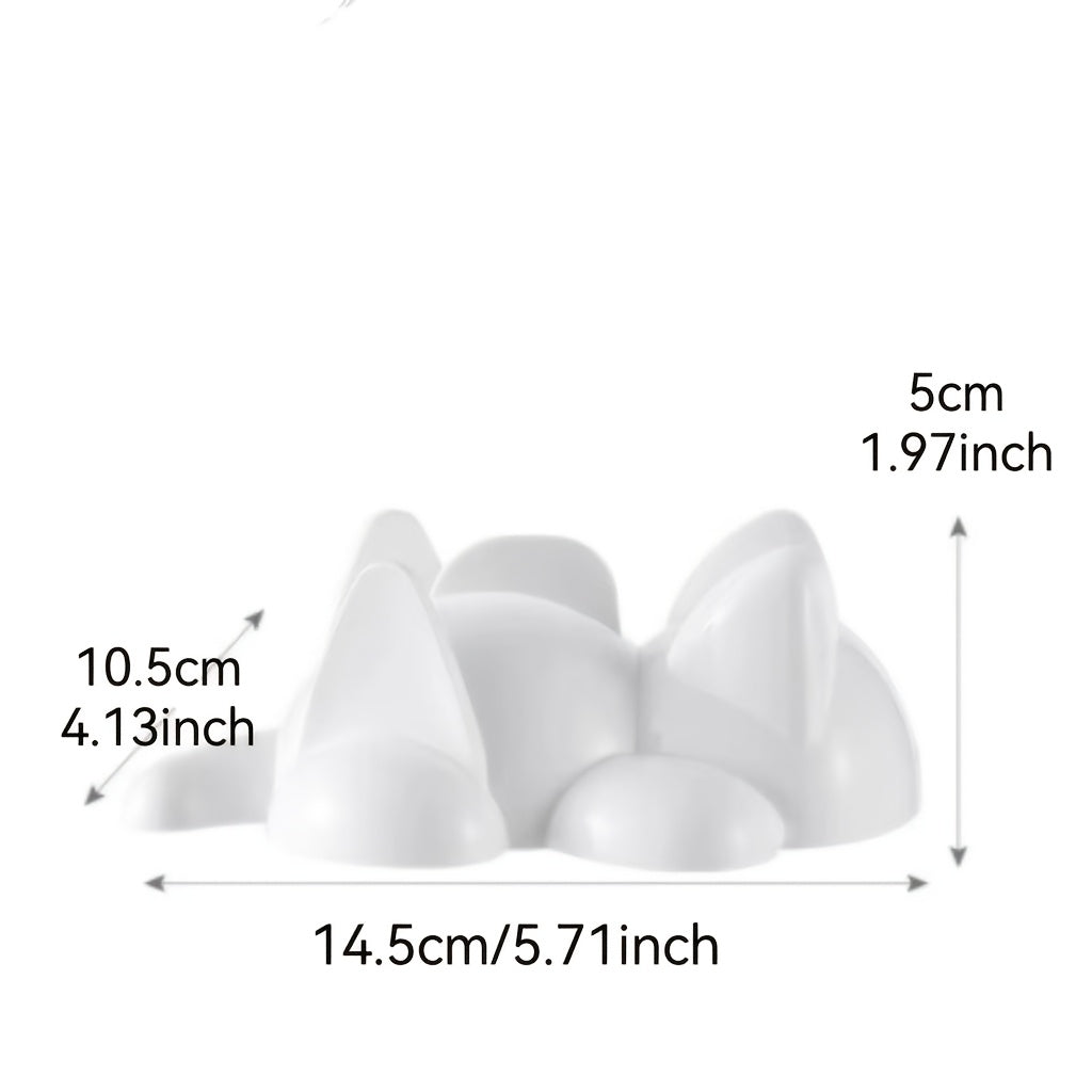 1pc WhimsyCat Creative Cat-Shaped Sushi Mold, Plastic Japanese Rice Mold for DIY Sushi Making, Fun Kitchen Gadget for Culinary Enthusiasts