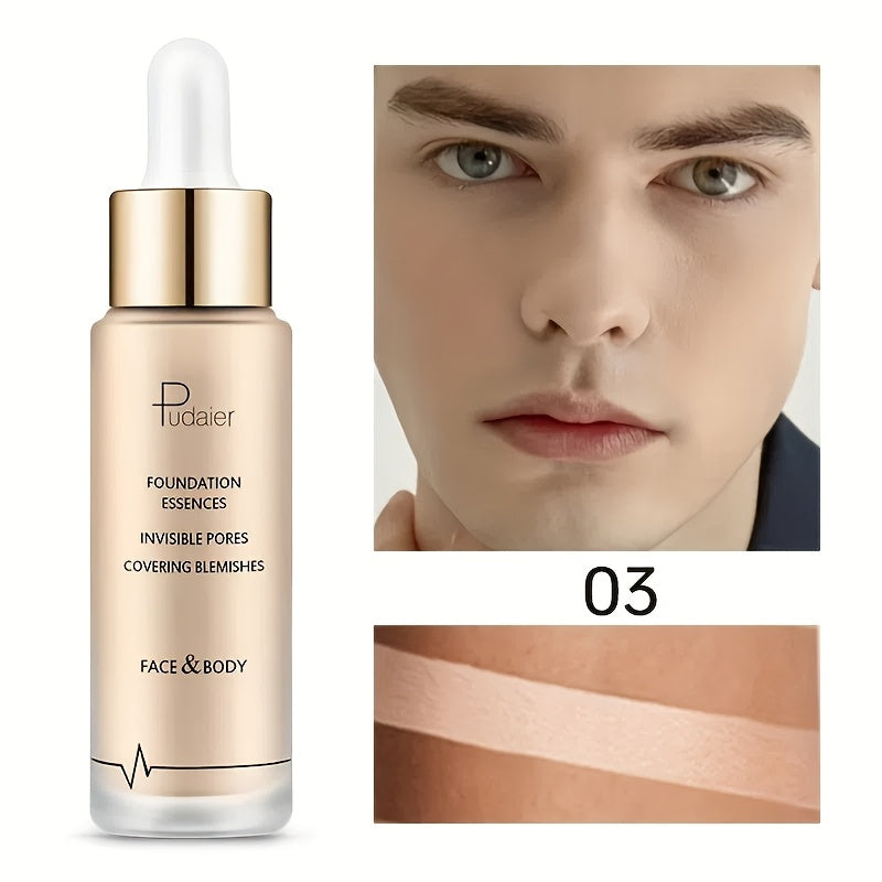 Men's concealer moisturizing effect, light texture, moist, easy to push away easy to make up foundation, does not come off, easy to cover dark circles and pimples