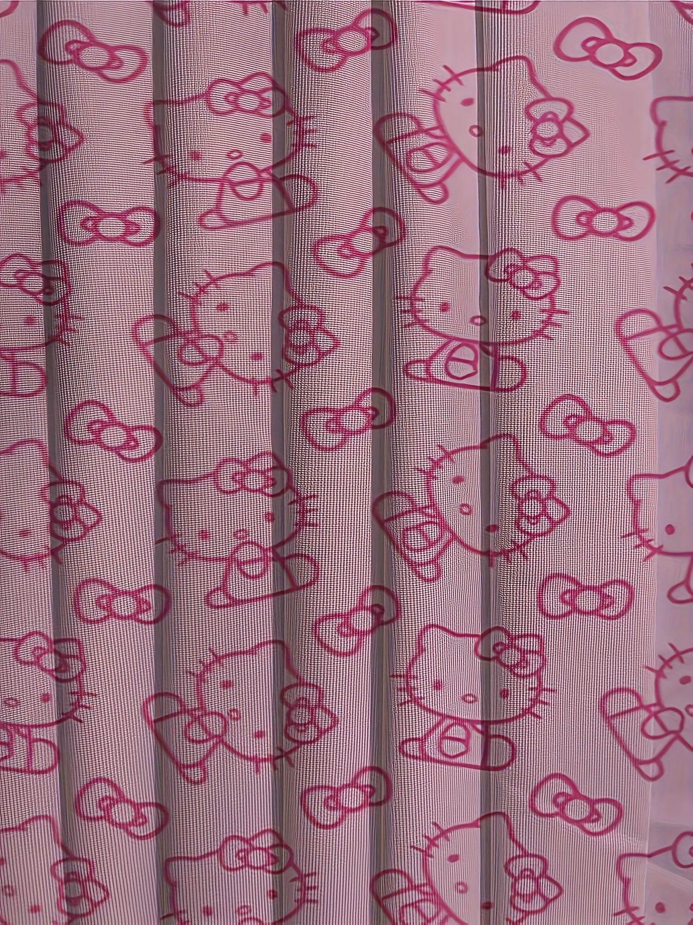 Kids' Short Sleeve T-Shirt - Cute Pink for Hello Kitty Cartoon Pattern, 3D Digital Print, Suitable for Outdoor | Casual | Sports | Home, Comfortable Sliky Fiber Fabric Fabric