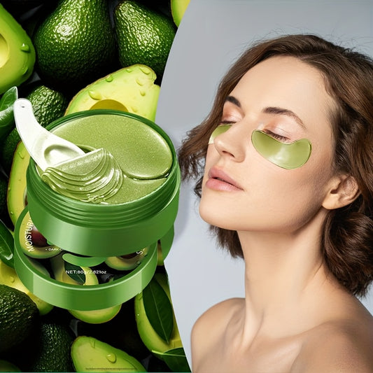 ROZINO Aloe Vera & Hyaluronic Acid Eye Mask - 60pcs Deep Moisturizing Essence Patches for Dark Circles, Puffiness, and Wrinkles, Brightens and Firms Skin, Suitable for All Skin Types, Eye Care | Natural Ingredients | Hydratin