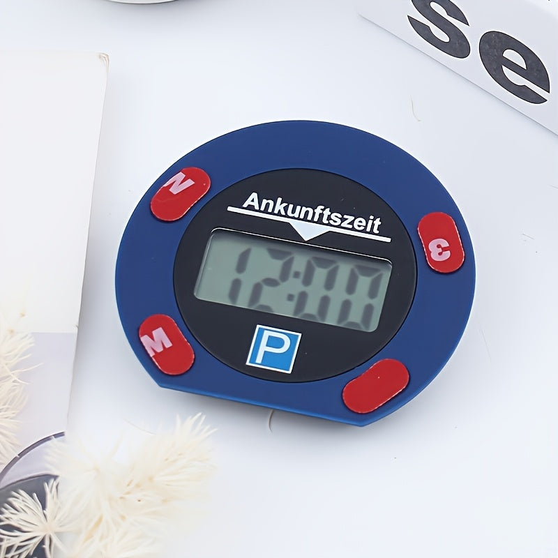 Car Repair Timer, Professional Parking Timer LCD Dual Screen Display Parking Meter Parking Stopwatch