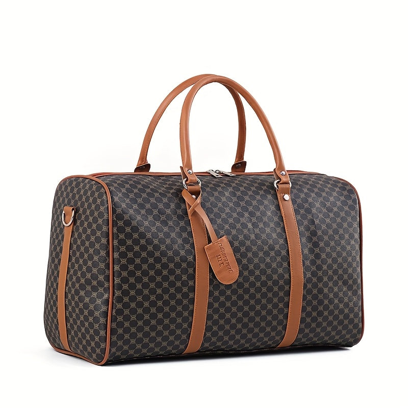 Stylish Travel Bag for Men and Women, Large Capacity Tourist Bag, Business Sports Gym Bag, Daily Commuting Outing Weekend Trip, Suitable for All Four Seasons, Clothes Luggage Bag