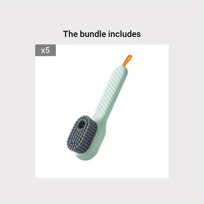 1pc Shoe Brush, Multi-functional Plus Fluid Shoe Brush, Household Soft Hair Laundry Brush, Special Non-destructive Shoe Brush For Washing Shoes, Shoe Brush Cleaning Brush, For Hotel/Commercial