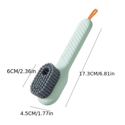 1pc Shoe Brush, Multi-functional Plus Fluid Shoe Brush, Household Soft Hair Laundry Brush, Special Non-destructive Shoe Brush For Washing Shoes, Shoe Brush Cleaning Brush, For Hotel/Commercial