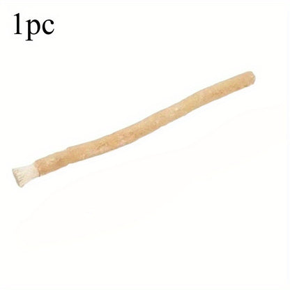 1/3pcs Premium natural toothbrush with premium stick - soft bristles, suitable for gentle oral care, multi-purpose dental and gum hygiene, unisex adults, premium toothbrush, traditional design