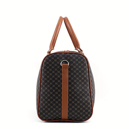 Stylish Large Capacity Business Travel Bag, Outdoor Shoulder Crossbody Organizer for Men and Women, Suitable for All Seasons Weekend Getaway Luggage