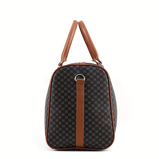 Stylish Large Capacity Business Travel Bag, Outdoor Shoulder Crossbody Organizer for Men and Women, Suitable for All Seasons Weekend Getaway Luggage