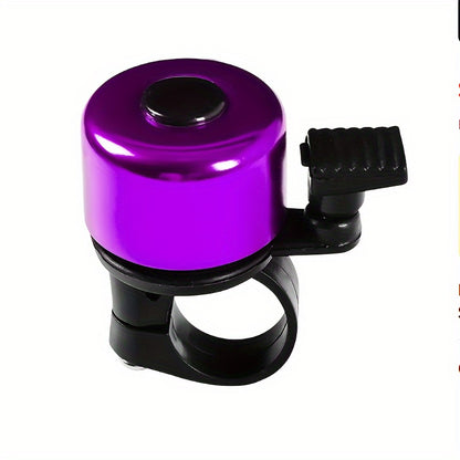 6 Color Bicycle Bell, Alloy Mountain Road Bike Horn, Sound Alarm For Safety, Cycling Handlebar Bicycle Accessories