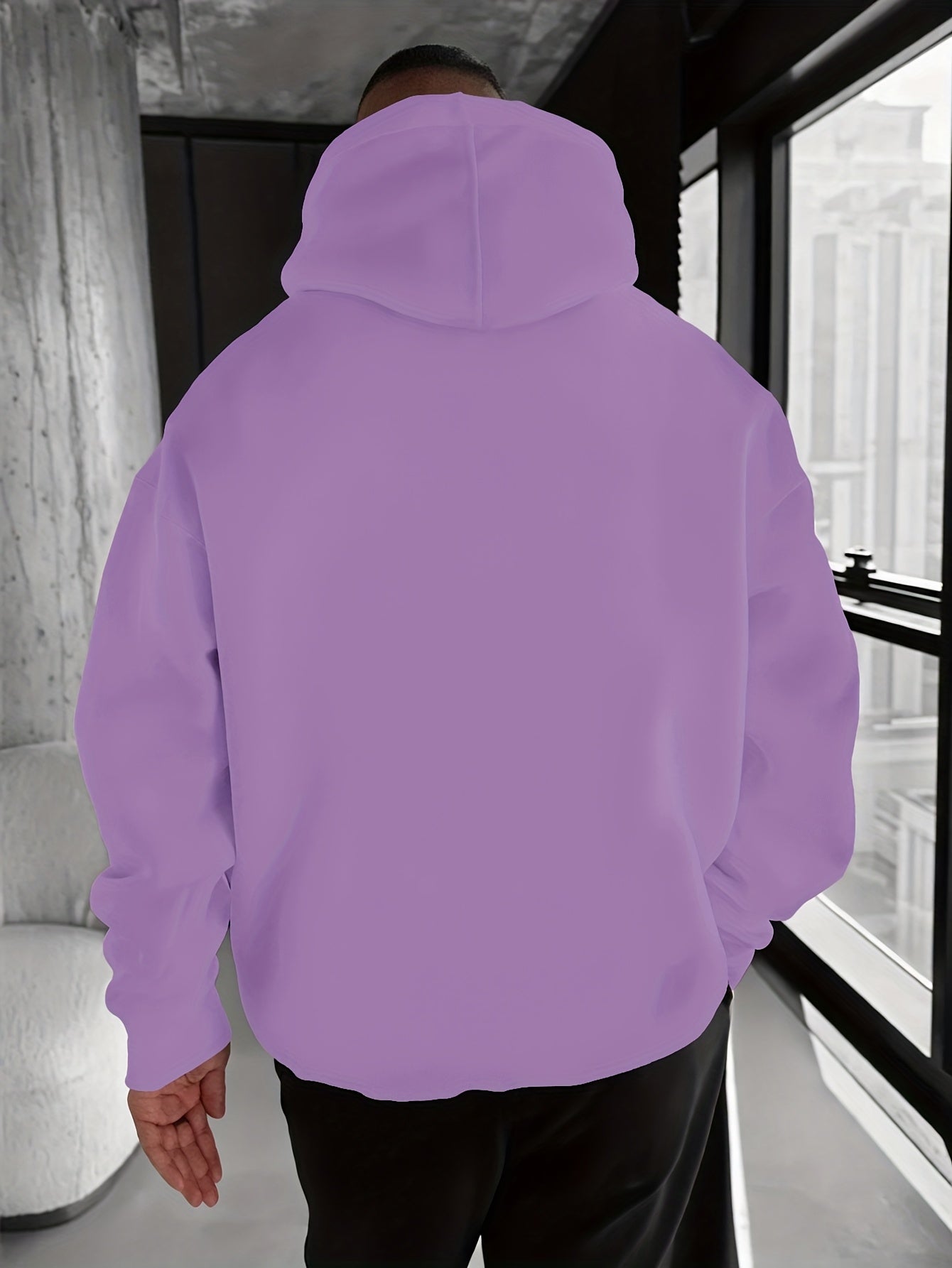 Men's & Women's Hoodie - Royal Blue Sweatshirt with Drawstring Hood, Front Kangaroo Pocket - All-Season Casual Pullover for Everyday & Formal Outfits - Machine Washable Hooded Sweatshirt, Sweater Hoodie, Versatile Outfit Piec