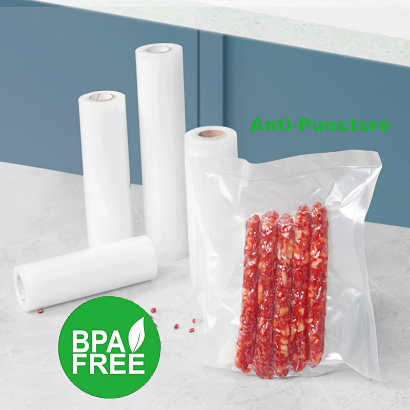 Heavy-Duty Vacuum Sealer Bags for Preserving Food, Suitable for Vacuum Packaging, Bpa-Free, Puncture-Resistant, And of Commercial Quality.