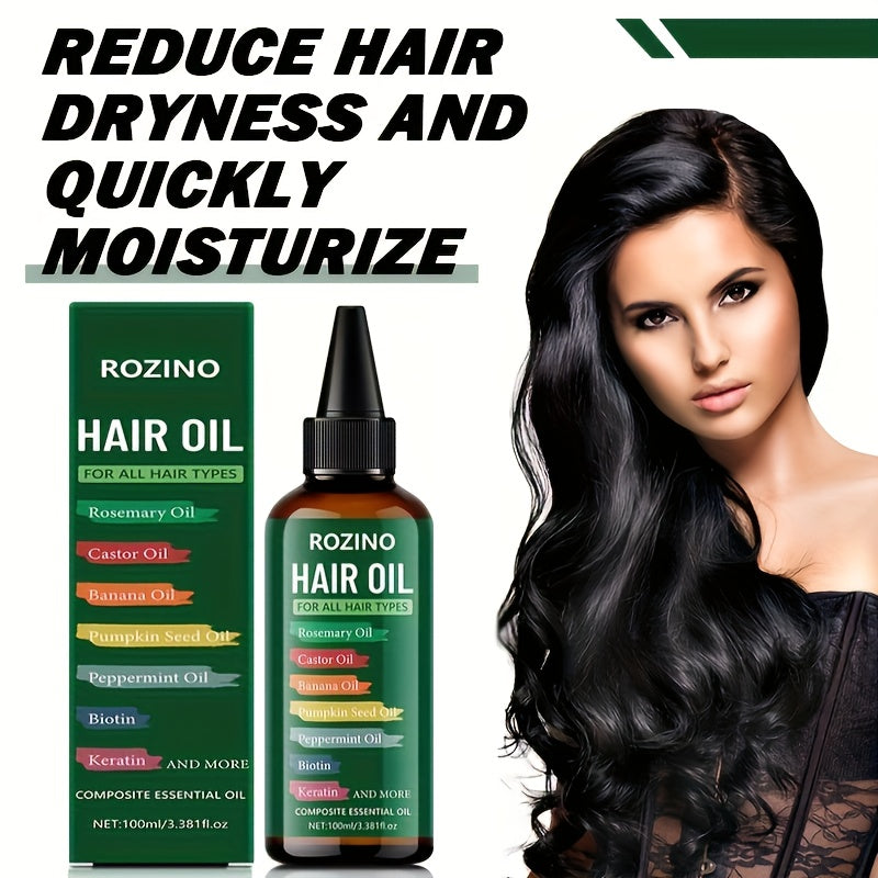 7-in-1 hair care essential oil, 7 kinds of essence ingredients