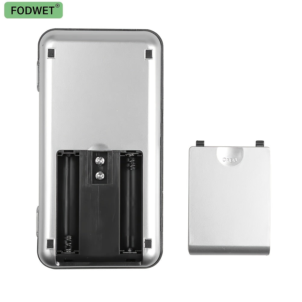 FODWET Digital Kitchen Scale Pocket Scale, Digital Gram Jewelry Ounce/Metered Jewelry Scale, Mobile Phone Scale with Backlight LCD, Food Weighing Scale, 200g 0.01g Precision, Travel Mini Weighing Scale 2*AAA Batteries Not Inc