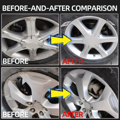 Zhenghu Hub Wheel Refinisher - 30g, Rust, Scratch & Fading Remover for Car Wheels, Acid Rain Corrosion Protection, Ideal for Aluminum & Steel Wheels, Aluminum Wheel Refinisher|Professional Wheel Care|Durable Protective Coatin
