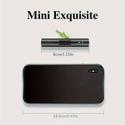 Car Air Freshener Set; Aromatic Stick Air Freshener Diffuser, (Includes 1 Diffuser And 5 Solid Mixed Fragrance Sticks).