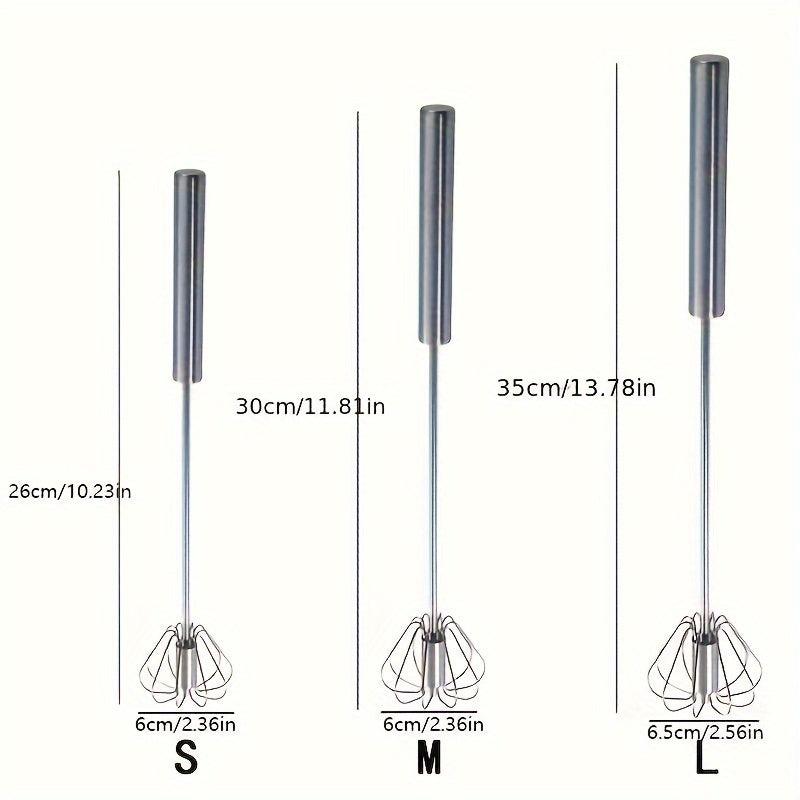 1pc Multifunctional Stainless Steel Whisk & Milk Frother