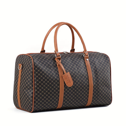 Stylish Large Capacity Business Travel Bag, Outdoor Shoulder Crossbody Organizer for Men and Women, Suitable for All Seasons Weekend Getaway Luggage