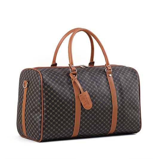 Stylish Large Capacity Business Travel Bag, Outdoor Shoulder Crossbody Organizer for Men and Women, Suitable for All Seasons Weekend Getaway Luggage