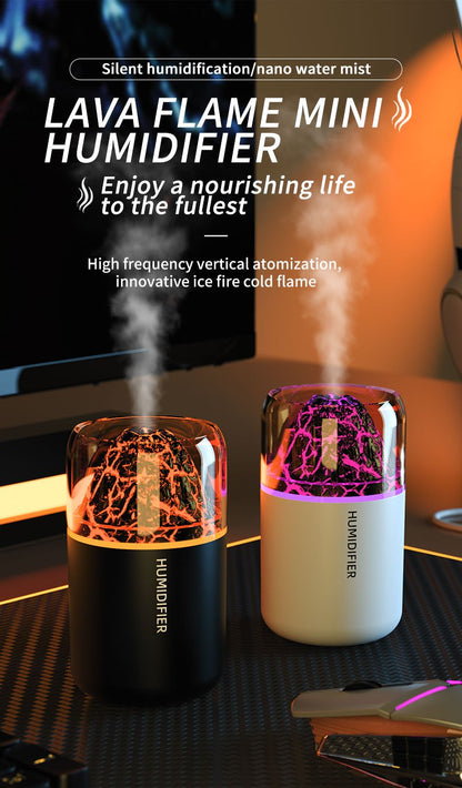 USB-Powered Mini Aroma Diffuser, Compact Humidifier with Fragrance Dispenser