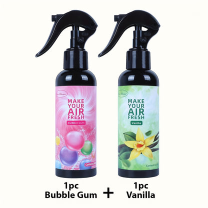 Multi-flavor combination fragrance spray, home and car air freshener spray, can eliminate odors in cars, homes, offices, bedrooms, bathrooms, toilets, and kitchens, create a romantic atmosphere, Valentine's Day, women, birthd