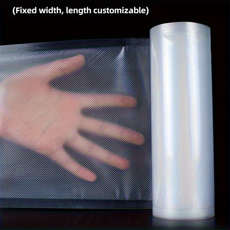 Heavy-Duty Vacuum Sealer Bags for Food Storage - 299.72 cm Roll, Tear-Resistant & Durable, Ideal for Low-Temperature Cooking, Keeps Meat, Vegetables, Fruits & More Fresh, Perfect for Home Kitchens, Food Vacuum Sealer