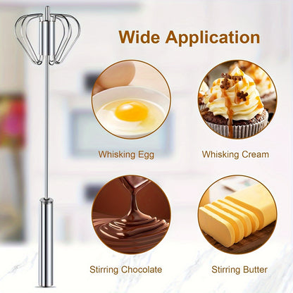 1pc Multifunctional Stainless Steel Whisk & Milk Frother