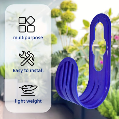 Water Pipe Hook Water Pipe Bracket, Garden Water Pipe Hanger, Garden Watering Water Pipe Hook Wall-mounted Neat Bracket