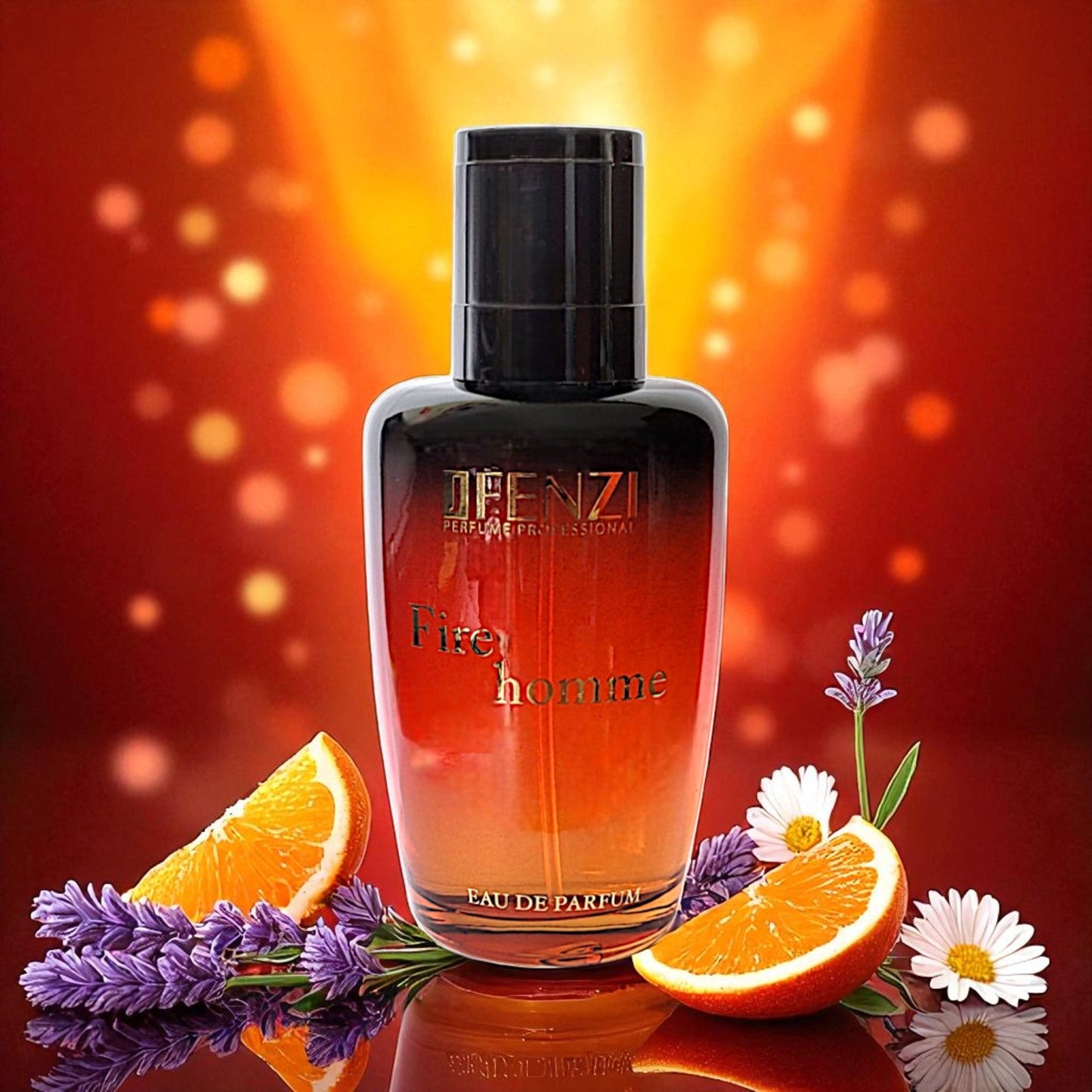JFenzi Fire Eau de Parfum for Men, 100 ml