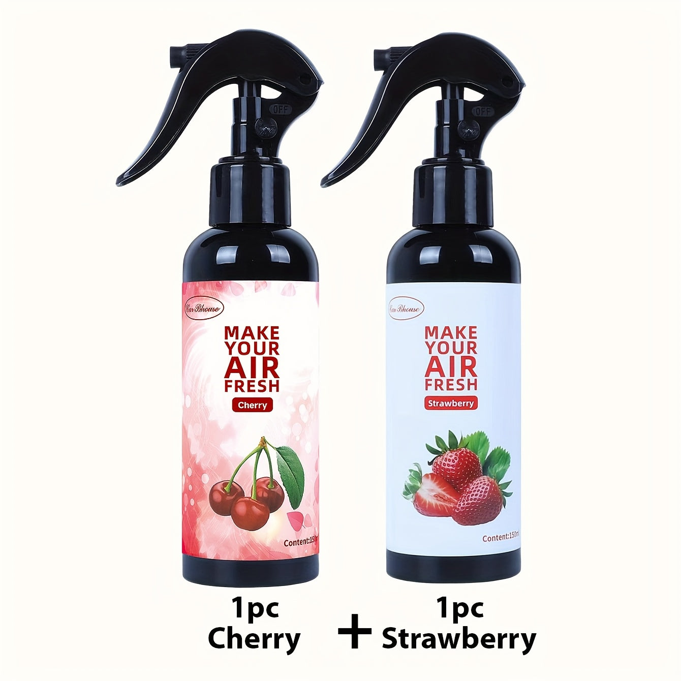 Multi-flavor combination fragrance spray, home and car air freshener spray, can eliminate odors in cars, homes, offices, bedrooms, bathrooms, toilets, and kitchens, create a romantic atmosphere, Valentine's Day, women, birthd
