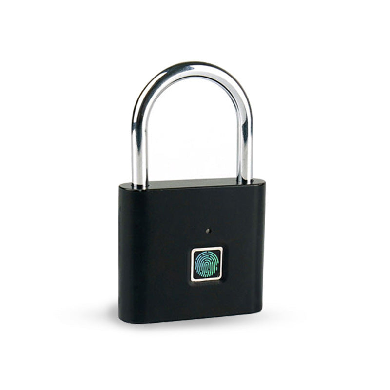Mini Smart Fingerprint Padlock Waterproof Security Antitheft Keyless USB Rechargeable Suitcase Luggage Backbag Door Lock
