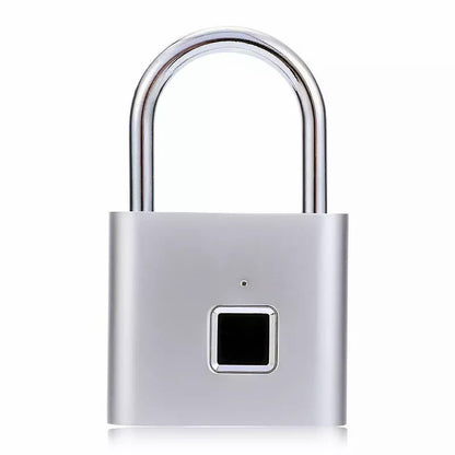 Mini Smart Fingerprint Padlock Waterproof Security Antitheft Keyless USB Rechargeable Suitcase Luggage Backbag Door Lock
