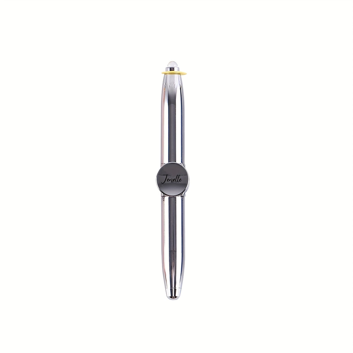 Customizable Metal Rotating Pen - Sleek Design with Twist Action, Medium Point for Smooth Writing - Ideal for Office & School Use, Customizable Pen|Sleek Pen Design|Durable Metal Bod