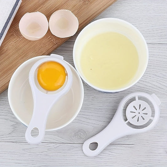 1pc/3pcs Egg White Separator, Egg Separator, Egg Yolk Separator, Egg White Filter, Plastic Egg White Filter, Kitchen Cooking Egg Separator, Kitchen Gadgets, Kitchen Tools, Back-to-School Supplies