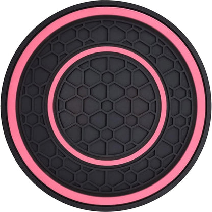 83.82 cm 1pc premium silicone central control pad - anti slip, dustproof, high-quality rubber, red and black matching design - perfect for protecting your car interior