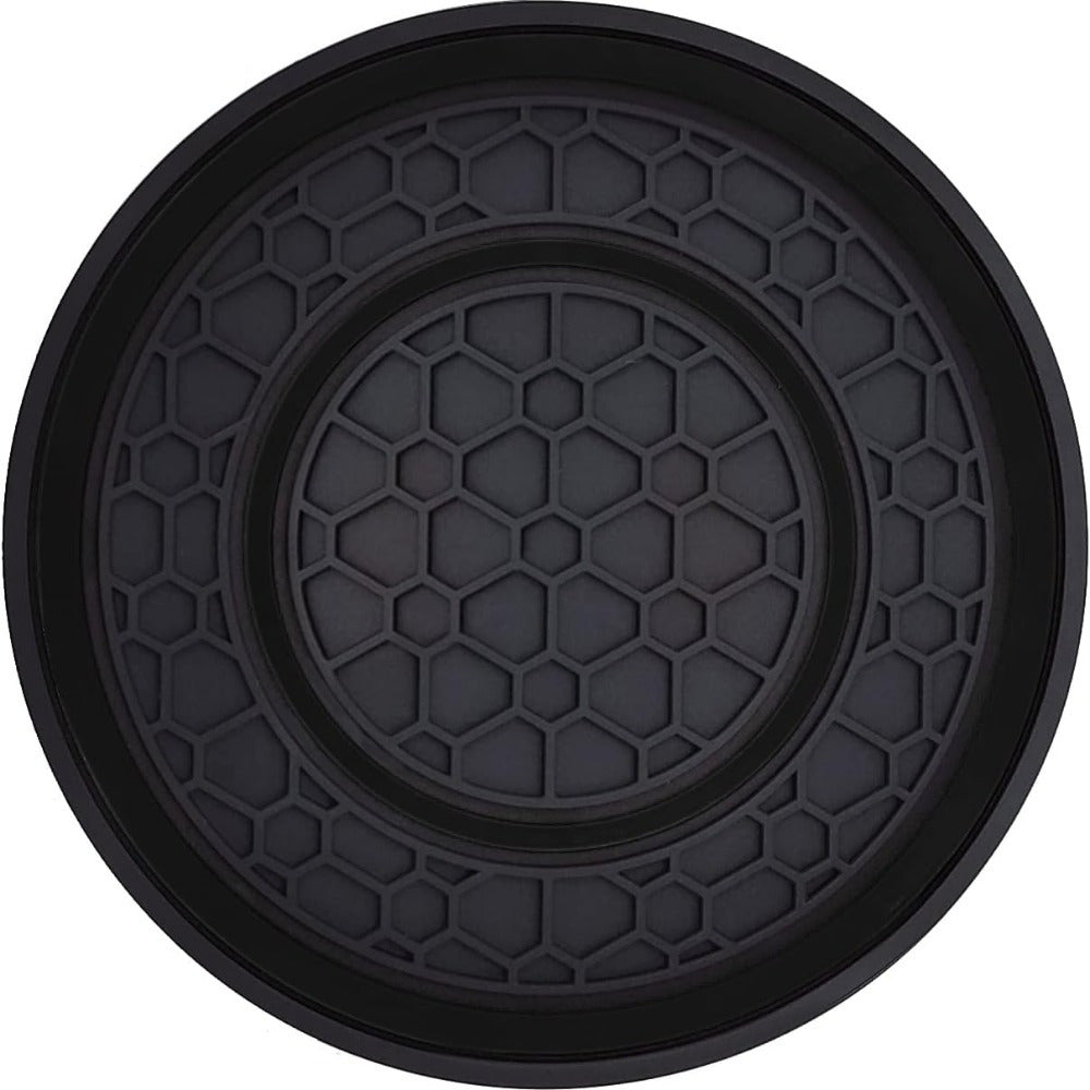 83.82 cm 1pc premium silicone central control pad - anti slip, dustproof, high-quality rubber, red and black matching design - perfect for protecting your car interior