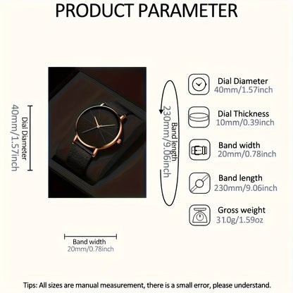 2pcs Women'S Elegant Black Round Quartz Watch with Golden-Tone Alloy Case & Heart Pendant Bracelet - Silicone Strap, Button Battery, Stylish Accessory for Casual Attire, Quartz Watch, Sophisticated Design, Durable Watch