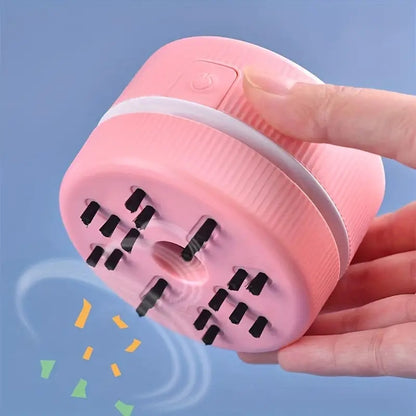 1pc Desk Vacuum, Mini Cute Desktop Vacuum Cleaner, Desk Vacuum Cleaner Mini, Desktop Vacuum Cleaner, Mini Table Dust Sweeper Energy Saving, Design For Keyboard/Home/School/Office