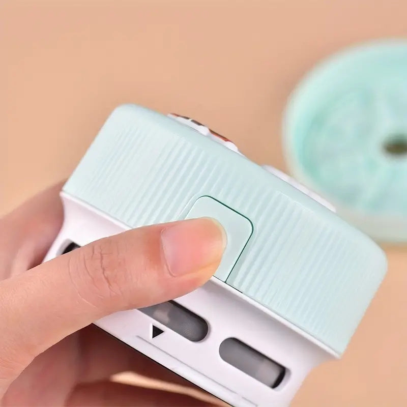 1pc Desk Vacuum, Mini Cute Desktop Vacuum Cleaner, Desk Vacuum Cleaner Mini, Desktop Vacuum Cleaner, Mini Table Dust Sweeper Energy Saving, Design For Keyboard/Home/School/Office