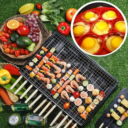 1pc, Silicone Non-Stick Pancake Mold, Egg Frying Mold, Baking Tool, Kitchen Supplies, Kitchen Accessories