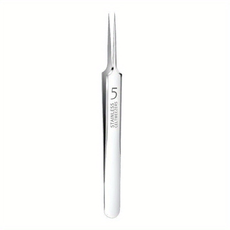 1pc Extra Fine No. 5 Cellular Blackhead Tweezers
