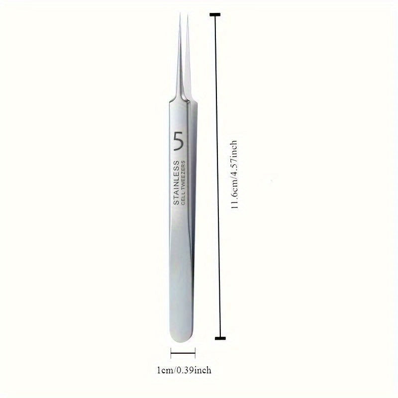 1pc Extra Fine No. 5 Cellular Blackhead Tweezers