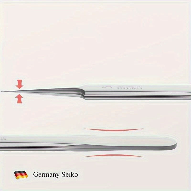 1pc Extra Fine No. 5 Cellular Blackhead Tweezers
