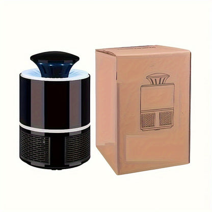1pc USB-Powered Silent Mosquito Repellent Lamp – Automatic Indoor/Outdoor Insect Zapper with Blue Flame Effect, Ideal for Bedrooms, Living Rooms & Gardens, Essential Summer Home Appliance, Mosquito Zapper, Sleek Device Desi