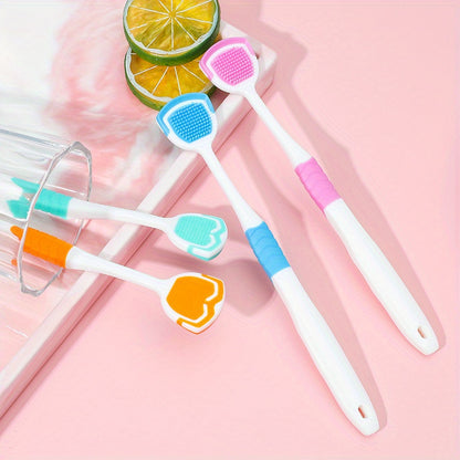 1Pc Tongue Cleaner Scraper - Unscented Oral Hygiene Tool for Fresh Breath and Improved Taste
