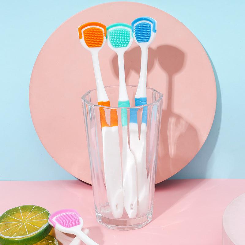 1Pc Tongue Cleaner Scraper - Unscented Oral Hygiene Tool for Fresh Breath and Improved Taste