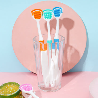 1Pc Tongue Cleaner Scraper - Unscented Oral Hygiene Tool for Fresh Breath and Improved Taste