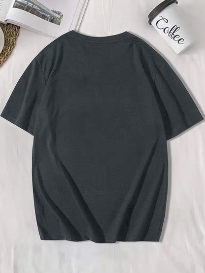 Men'S Casual Short Sleeve T-Shirt - "Made in Balkans" Print, Lightweight & Breathable Summer Tee, Round Neck, Regular Fit, Perfect for Casual Attire, Breathable Clothing | Modern Casualwear | Lightweight Shirt