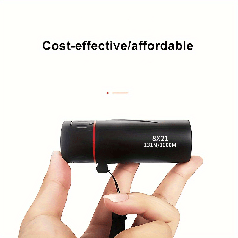 Visionary, High-Power Compact Monocular Telescope for Adults - Perfect for Hiking, Camping, Bird Watching