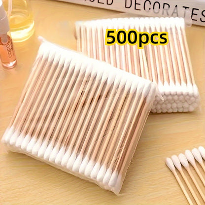 1000/500/100pcs Double-Ended Cotton Swabs